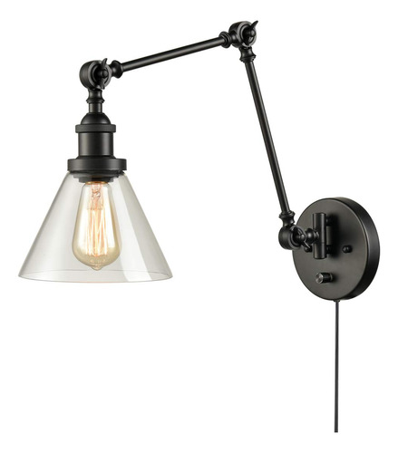 Danseer Swing Arm Wall Lamp Industrial Plug In Wall Mounted.