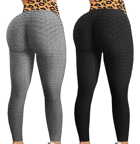Pantalones De Yoga Con Estampado A La Moda Para Mujer, Talla