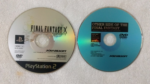 Final Fantasy X Ps2 Japones Oportunidad..!! (Usado)