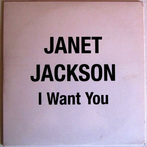 Janet Jackson I Want You Cd Single Importado Eu Original