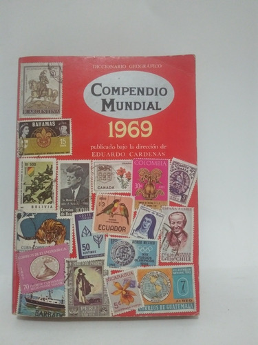 Compendio Mundial 1969 Diccionario Geografico Eduardo Carden