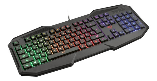 Imagen 3 de 10 de Teclado Gamer Trust Gxt 830rw Avonn Pc Ps4 Xbox Led Rainbow