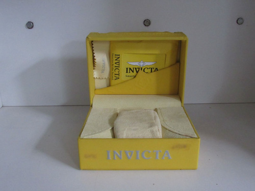 Invicta Grande Caixa De Relógio Stank Maleta Amarela Amarelo (Usado)