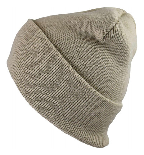 Gorro Unisex De Punto Largo En Blanco