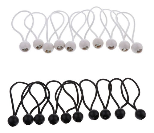 Correas Para Toldo Con Bola 2x10 16cm Cordón Elástico De