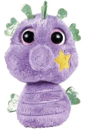 Peluche Pinypon Caballito De Mar Morado Detalles Bordados