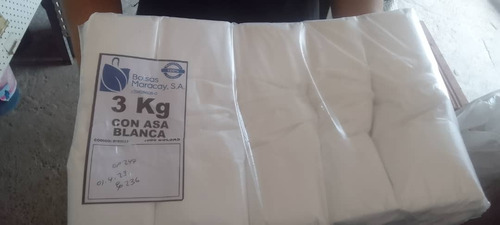 Bolsa Plástica Blanca De 3kg C/a 1000 Bolsas