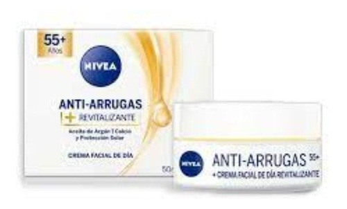 Crema Facial De Dia Nivea Anti Arrugas Antiage Revitalizante