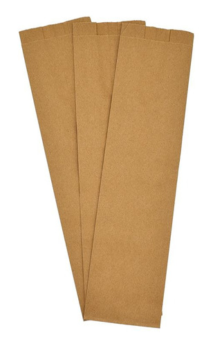 Pack 100 Bolsas Papel Kraft Ecológica Biodegradable Mayoreo