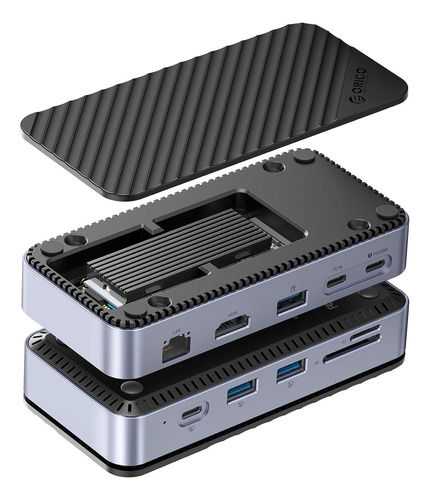 Docking Station Orico Dpm2p9 10 En 1 Ssd M2