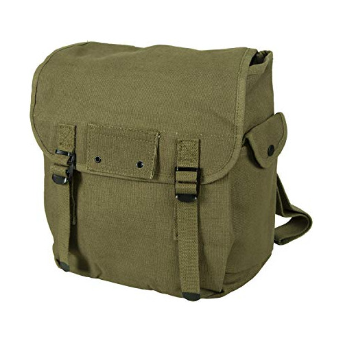 Musette Bag - O.d. Green 11  L X 12  W X 4  H (1099),br...