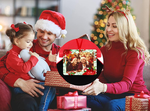 Petcee Cuadro De Imagen Adornos Navideños 2023 Navideño Fami