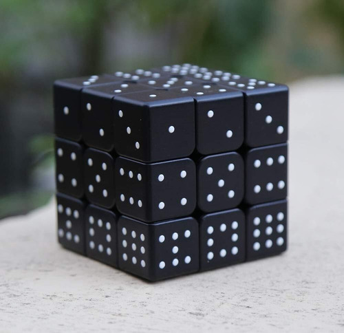 3x3x3 Speed Cube 3d Sudoku Braille Magic Cube Puzzle