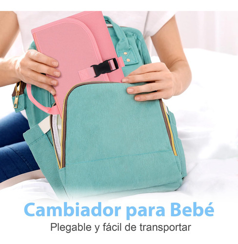 Cambiador Portátil De Pañales, Cambiador Para Bebé
