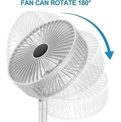 Ventilador Plegable Recargable Usb Extendible