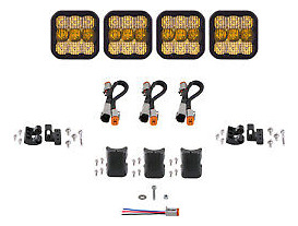 Ss5 Sport Universal Crosslink 4-pod Lightbar Yellow Comb Eei