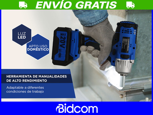 Llave De Impacto Eléctrica Taladro Gadnic De Alta Potencia