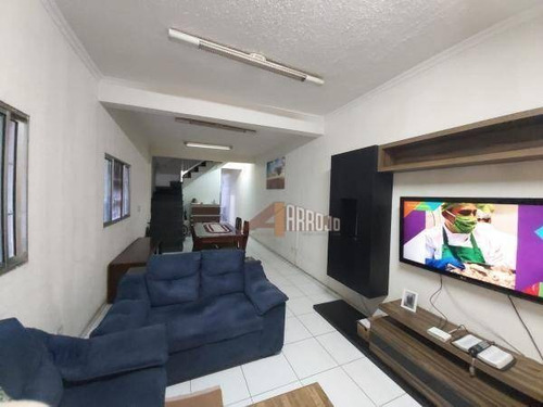 Imagem 1 de 24 de Sobrado Com 5 Dormitórios À Venda, 236 M² Por R$ 650.000,00 - Parque Boturussu - São Paulo/sp - So1428