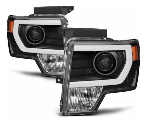 Faros Led Ford F150 Lobo 2009 2010 2011 2012 2013 2014 Drl