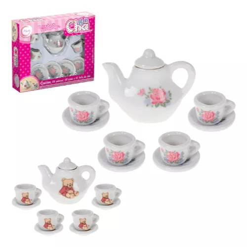 Jogo De Cha Porcelana Frozen Infantil Toyng - Papellotti