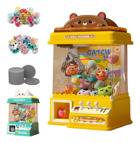 Máquina De Garras Con Peluches Y Gashapon Para Niños