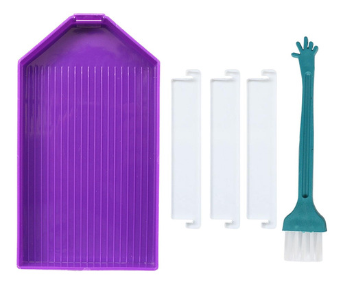2 Kits De Bandejas Para Manualidades De Diamantes Con