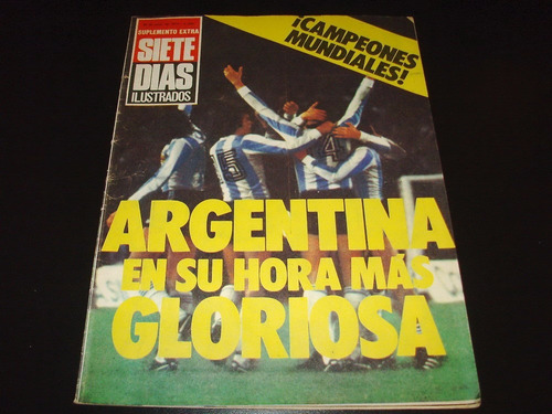 Revista Siete Dias Extra * Mundial 1978