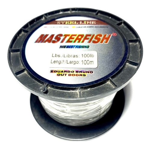 Leader Para Pesca Masterfish Lider 100 Libras Por 100 M