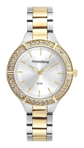 Relogio Mondaine Feminino 32483lpmvbe2 Fashion Bicolor