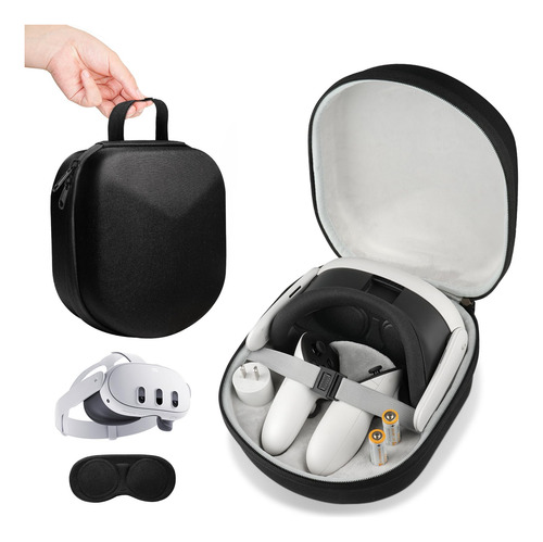 Estuche De Transporte Para Auriculares Sarlar Quest 3 Vr Con