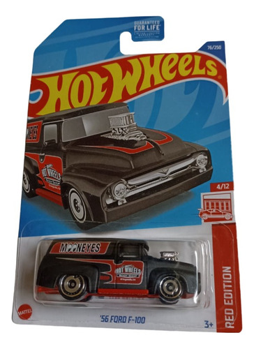 Hot Wheels 56 Ford F-100 Red Edition 2022