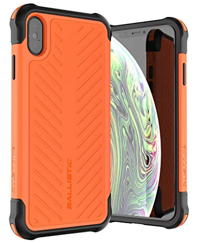 Bolígrafo iPhone XS Max Case, [tough Jacket Series] Funda P