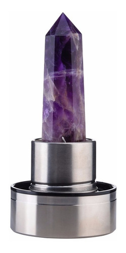 Imagen 4 de 6 de Botella De Agua Con Cristal Energético De Cuarzo Amatista