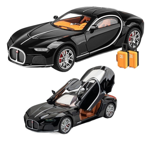 Bugatti Supercoche Conceptual Atlantic Miniatura Metal Coche