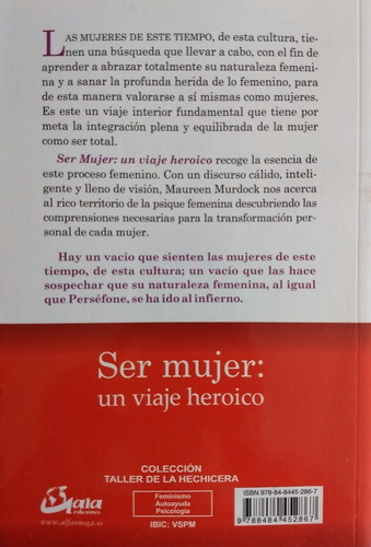 Imagen 2 de 2 de Ser Mujer Un Viaje Heroico - Maureen Murdock