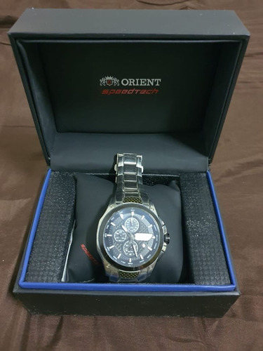Relógio Orient Speedtech Vidro De Safira Com Bateria Nov !!!