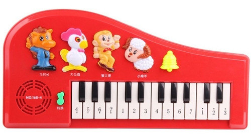 Piano Musical Interactivo Bebes Sonido Animales Granja 