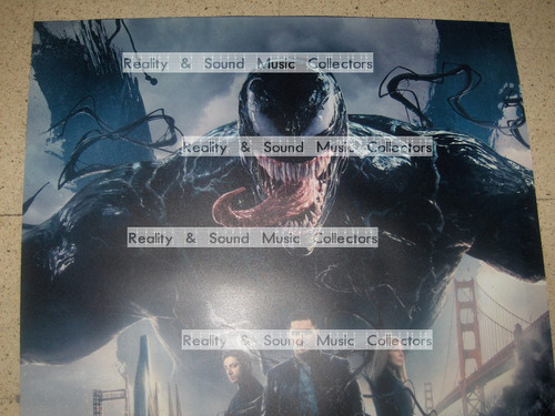 Venom Mega Poster De Coleccion (Usado)