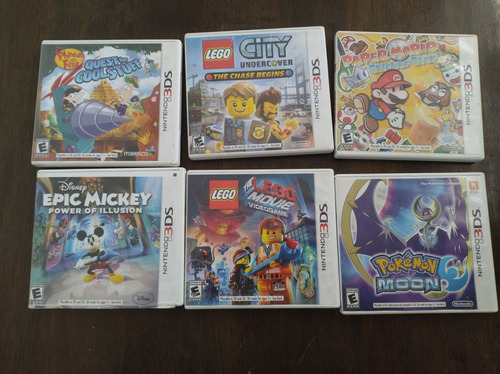 Pack 6 Juegos De 3ds