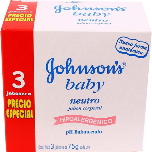 Jabón J&j 240 Gr