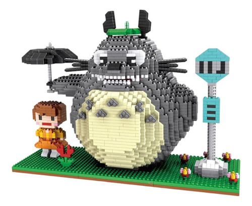 Bloques De Construcción Cartoon Series Totoro (2000 Piezas)