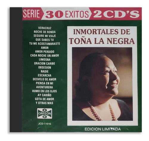 Toña La Negra - Inmortales Serie 30 Éxitos 