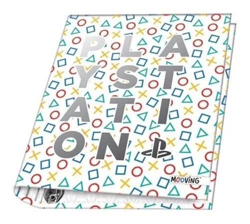 Carpeta Escolar Playstation N°3 3x40 Mooving