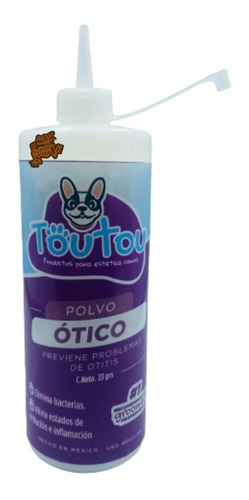 Polvo Otico Para Perros Tou Tou 33gr Mediano