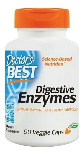 Suplemento en cápsula Doctor's Best  Digestive Enzymes vitaminas