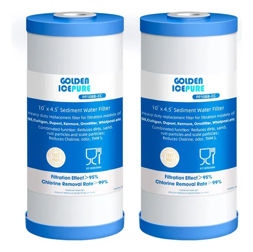 Filtro De Agua Golden Icepure 10x4.5 Para Toda La Casa