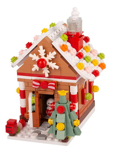 Kit Construcción Árbol Navidad Y Casa Pan Jengibre