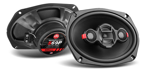 Par Bocinas Db Drive S69p 600w 4 Vías 6x9 Pulgadas 250w Rms
