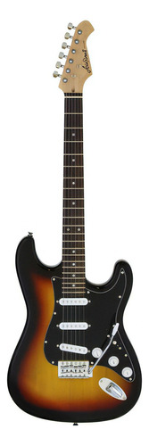 Guitarra Strato Aria Pro 2 Stg-003 Captadores Single-coil Cor Tone Sunburst Orientação Da Mão Destro
