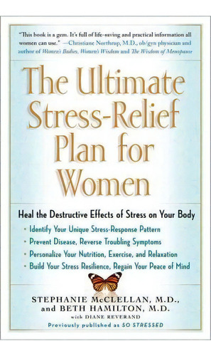 The Ultimate Stress-relief Plan For Women, De Stephanie Mcclellan. Editorial Atria Books, Tapa Blanda En Inglés